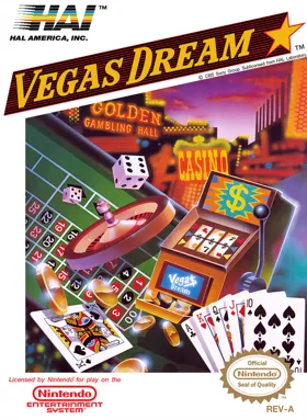 Vegas Dream (USA) box cover front